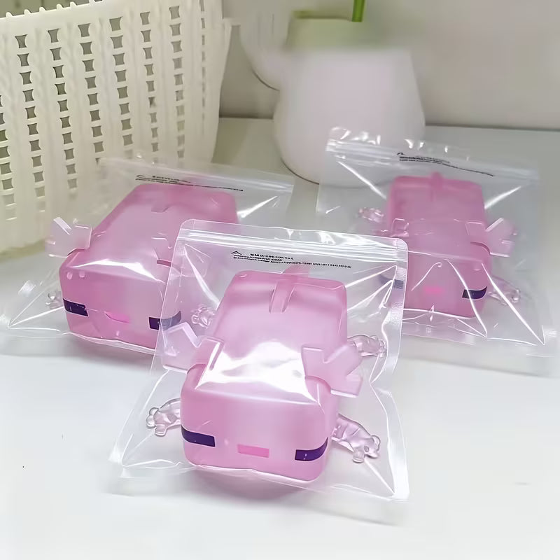 Pink Cartoon Animal Slow Rebound Squeeze Toy, Soft TPR Stress Relief Fidget Toy, 1PC Random Color