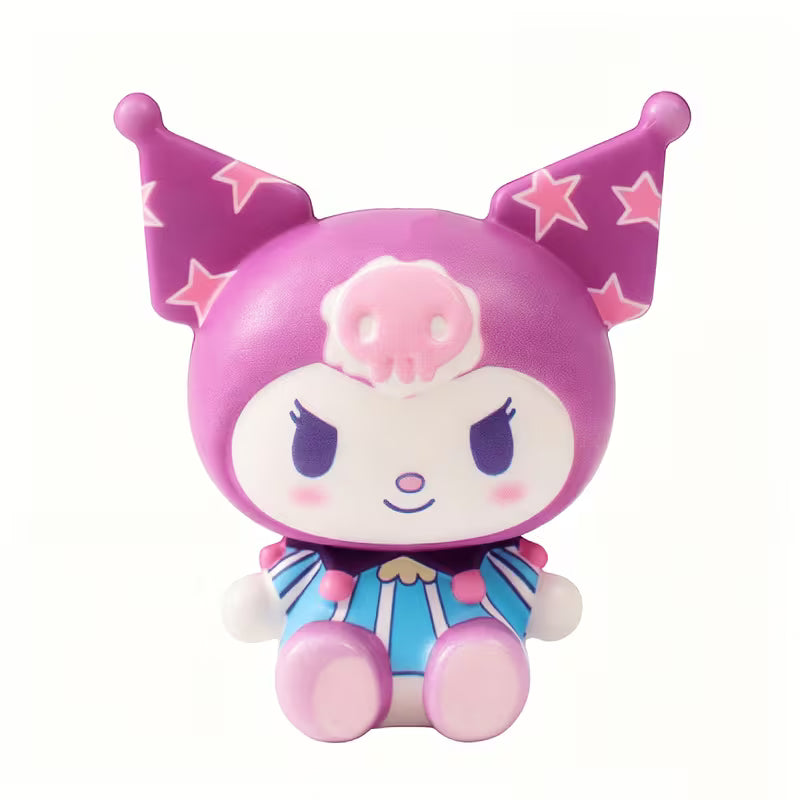 Kuromi Squeeze Figure, Soft Elastic Sensory Fidget Toy, Stress Relief Squeeze Toy, Random Color & Style, Party Favor Classroom Reward for Boys Girls, Age 3+