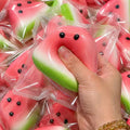 Watermelon Squeezing Fidget Toy, Soft Stress Relief Squishy Toy, Holiday & Classroom Reward Toy, Random Color
