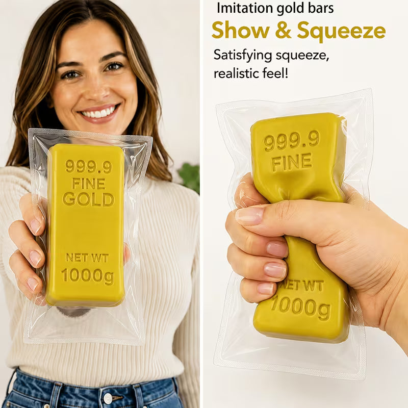 Q-Pop Soft Slow Rebound Squeeze Toy, TPR Funny Prank Finger Exercise Fidget Toy, Cute Desk Decor & Holiday Gift, Random Color