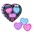 NeeDoh Teenie Sparkle Hearts Squishy, Ice Block Heart Stress Ball, Valentine's Day Gift Fidget Toy