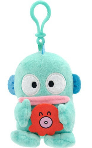 Fish Character Holding Octopus Squishy Keychain, 11cm Portable Fidget Pendant, 65g Stress Relief Squeeze Toy