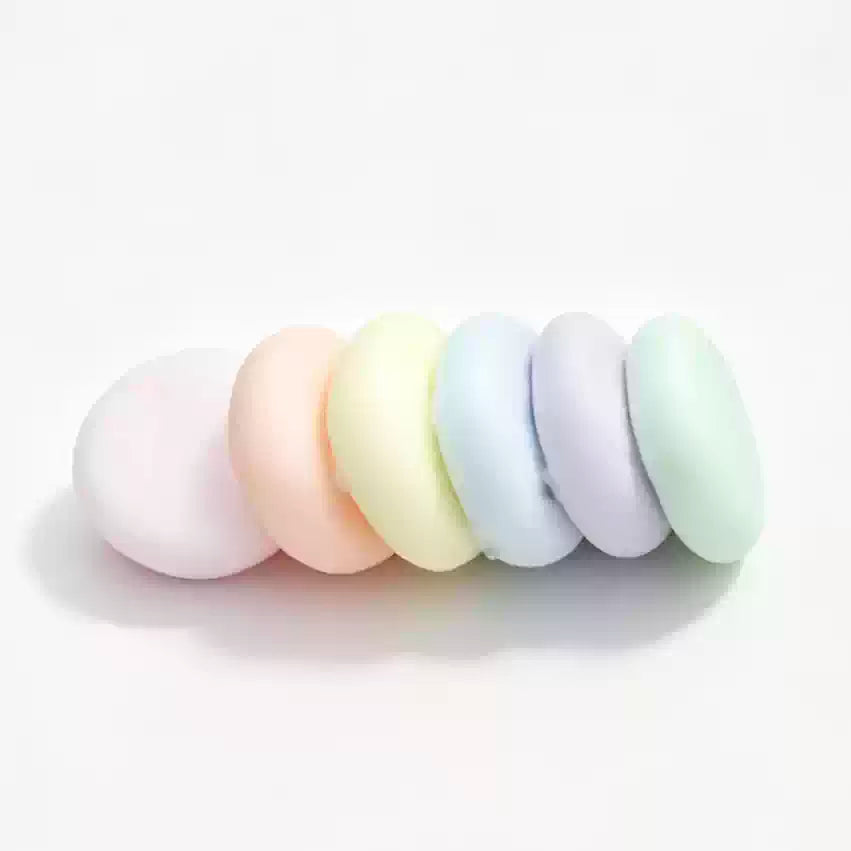 Rainbow Crispy Cookie Squishy, Crispy Texture Handmade Squishy Bag Fidget Toy