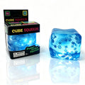 Ice Cube Squishy Toy, Slow Rebound TPR Fidget Toy, Cute High Aesthetic Stress Relief Squeeze Toy for All Ages, PVC Packaged