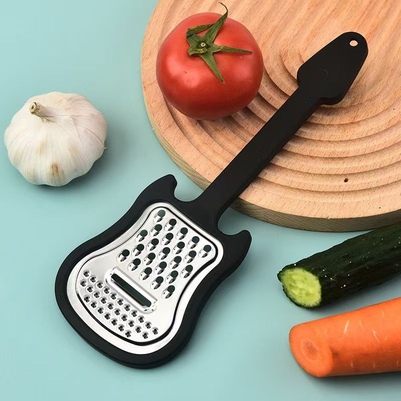 Guitar Shaped Grater, Funny Novelty Multi-Function Vegetable Slicer