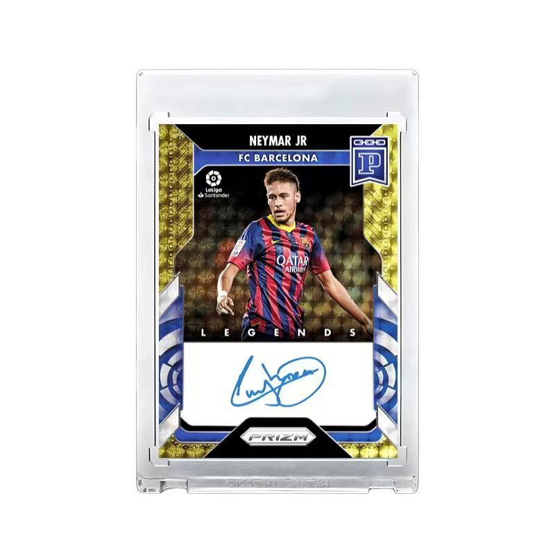 Cristiano Ronaldo Siuuu Fan Trading Card, Facsimile Signature Not Panini Card with Card Brick, World Cup Gift