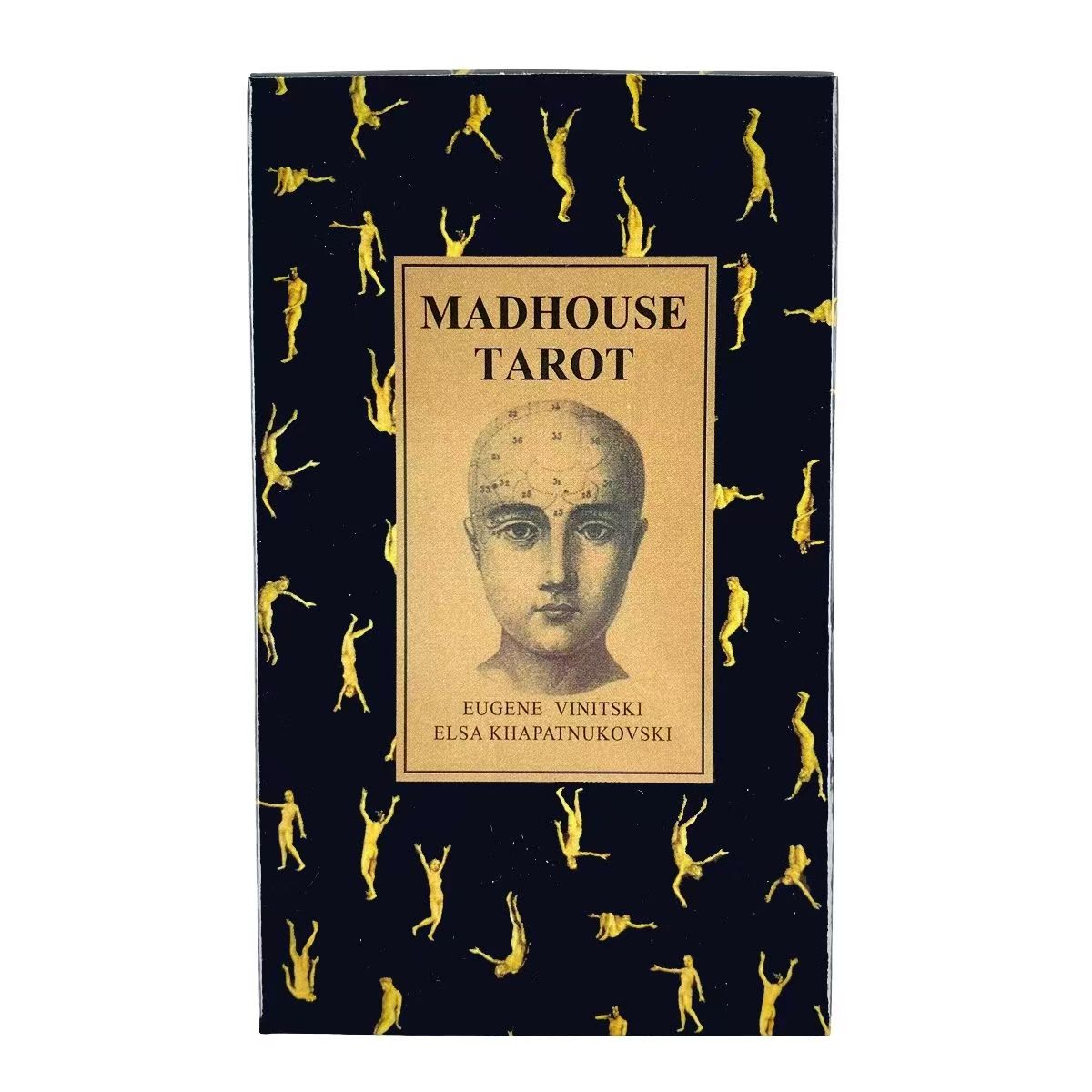 Madhouse Tarot English Card Game, Madhouse Theme Tarot Deck, Fun Tabletop Game for Friends