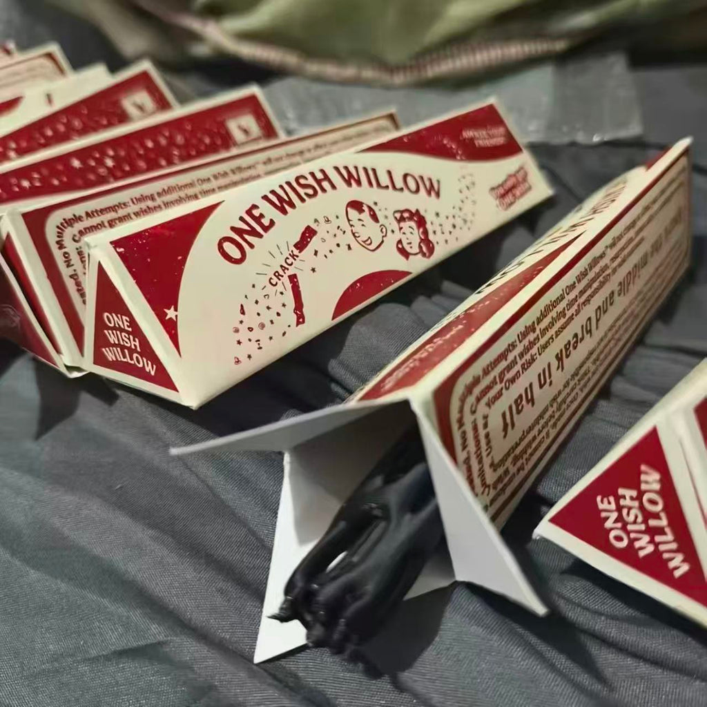 3D Printed Obsession Black Willow Wishing Wand, Movie Replica Wishing Willow Prop With Color Box