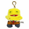 Ugly Cute Tooth Monster Plush Bag Charm, Funny Sprout Monster Keychain