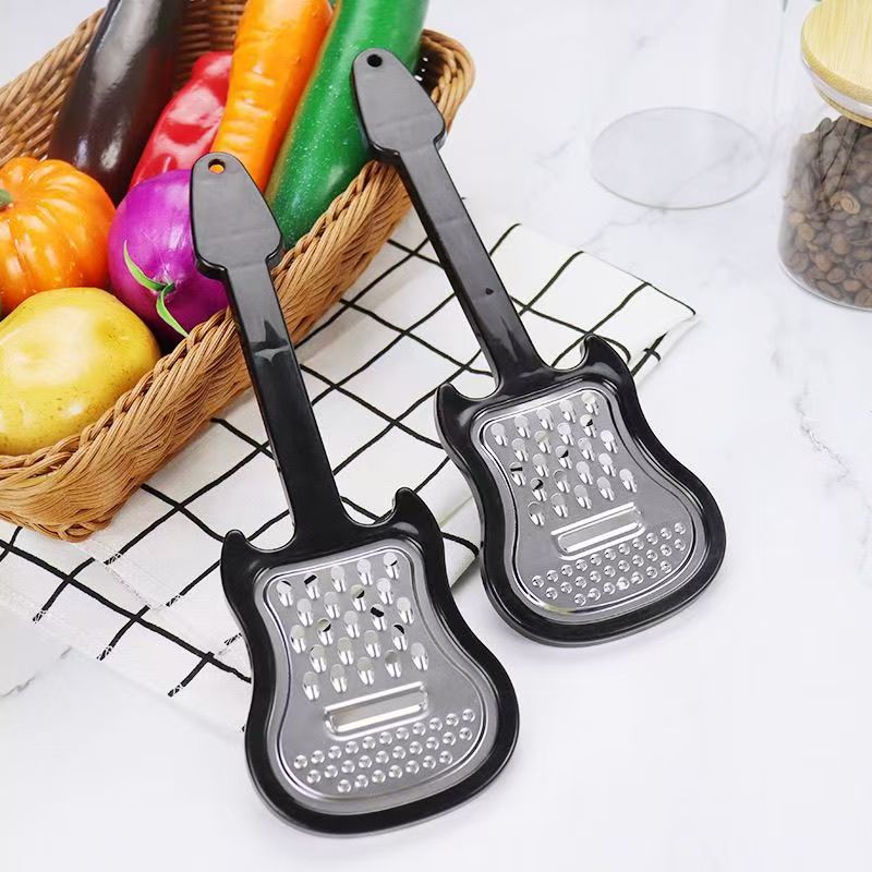 Guitar Shaped Grater, Funny Novelty Multi-Function Vegetable Slicer