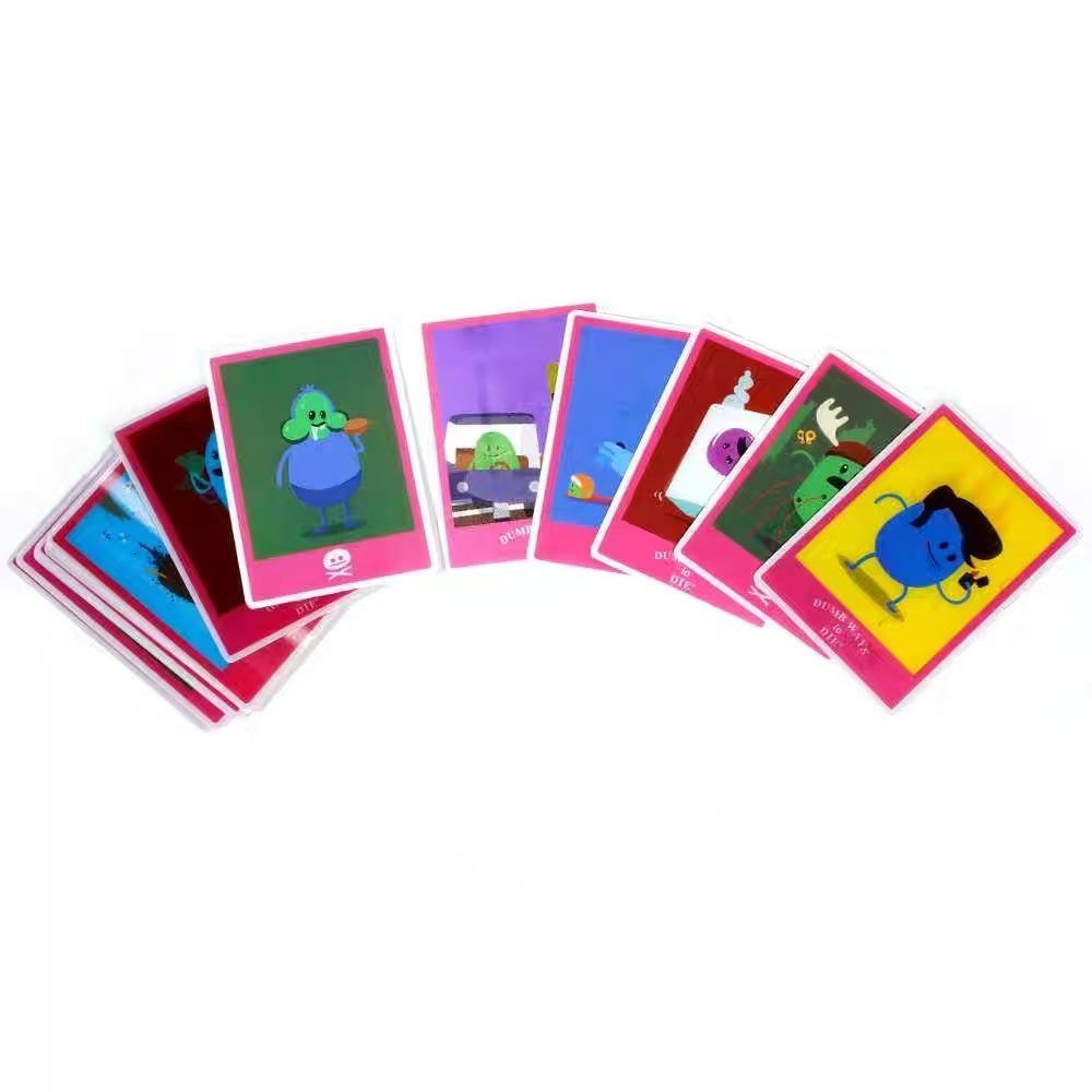Dumb Ways to Die English Card Game, Hilarious Party Tabletop Game for 2-5 Players
