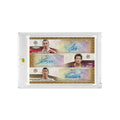 Zlatan Ibrahimović, Messi & Ronaldo Fan-Made Soccer Trading Cards, Facsimile Signature, Refractor Card with Card Protector Brick, Football Collectible Gift