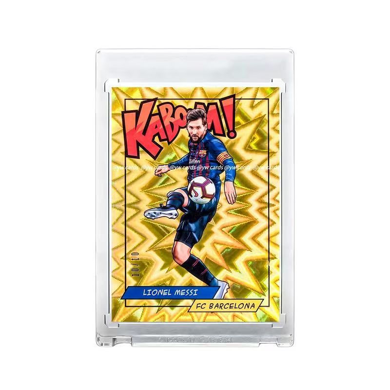 Cristiano Ronaldo Siuuu Fan Trading Card, Facsimile Signature Not Panini Card with Card Brick, World Cup Gift