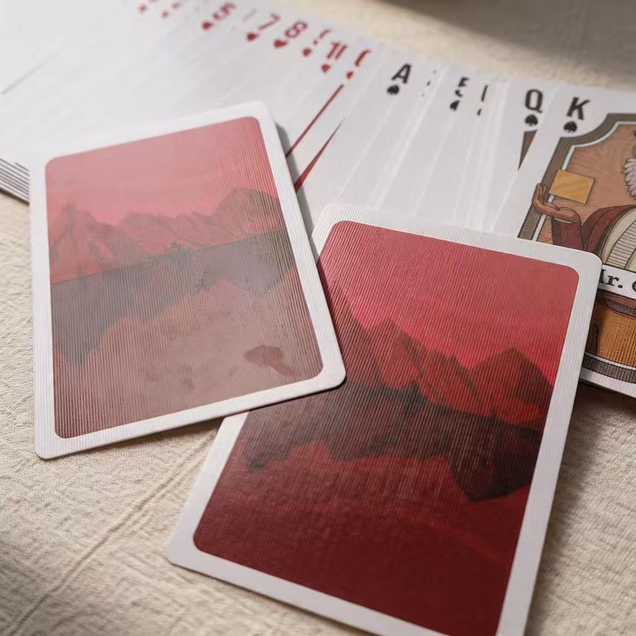 Full 54 Cards Rusty Lake Themed Playing Cards, Double-Sided Embossed Texture, Anniversary Collectible Poker Cards, 9*6cm