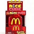 Needoh Style Cube Ice Block Fidget Toy, Malt Syrup Filled Aesthetic Slow Rebound Squishy, McDonald's Themed