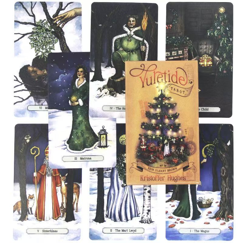 Yuletide Tarot – Christmas-Themed Tarot Deck / Tabletop Game Cards