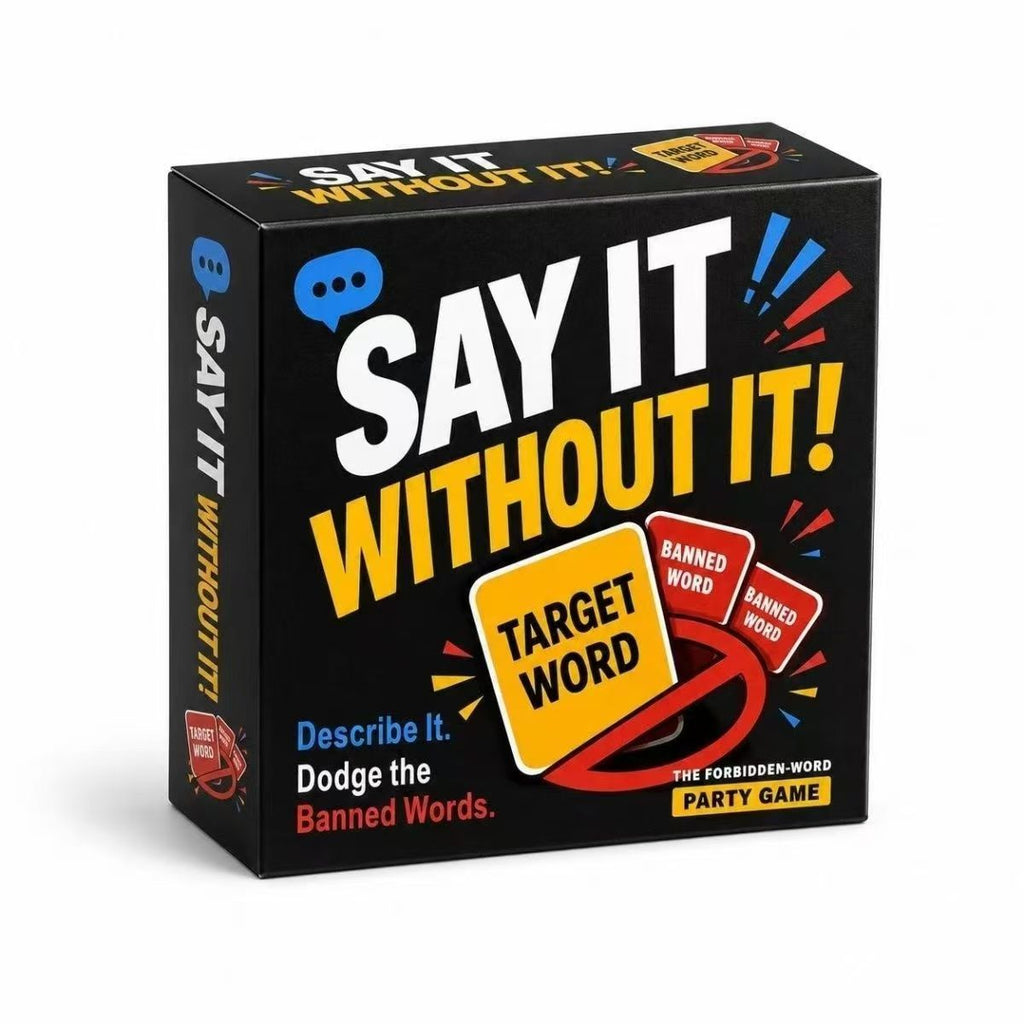 Charades & Undercover Card Game, Group Building Family Dorm Party Guessing Tabletop Game