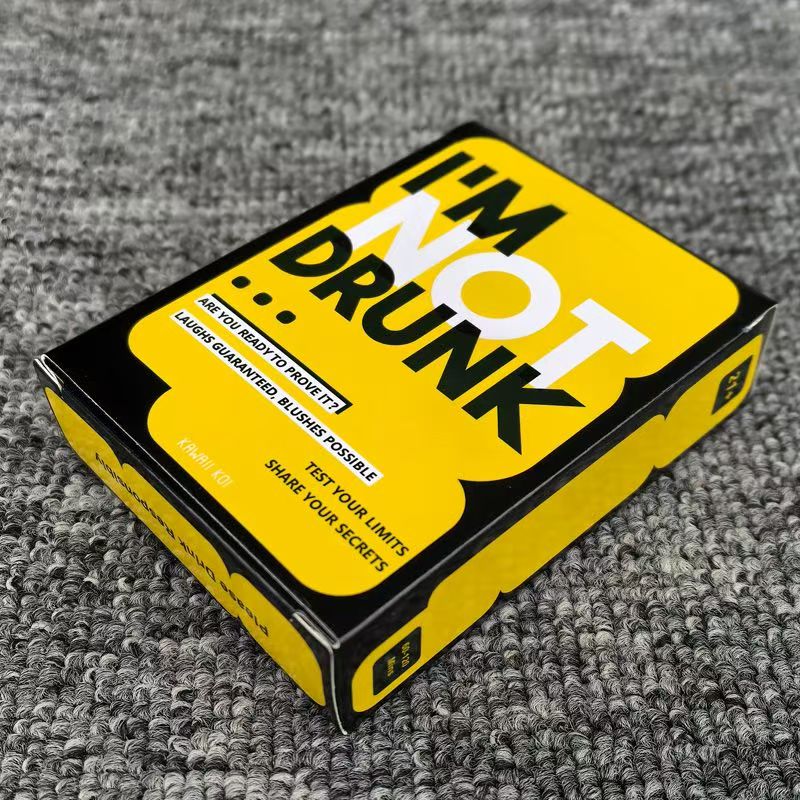 New Arrival I'M NOT DRUNK Party Drinking Card Game, Adult Game Night Tabletop Game