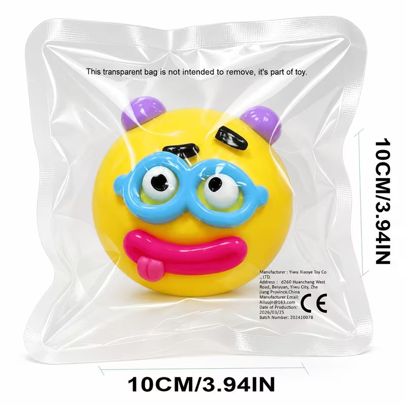 Dog Face Changing Squeeze Toy, Soft TPR Stress Relief Fidget Toy, Cute Novelty Kids Toy, 1PC Random Expression